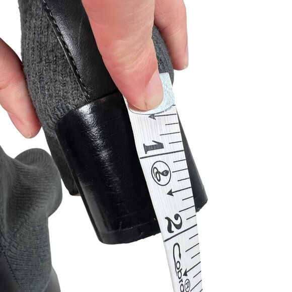 Everlane The Glove Boot Womens Size 7.5 ReKnit Wool Ribbed Sock Boot Gray - Picture 5 of 10